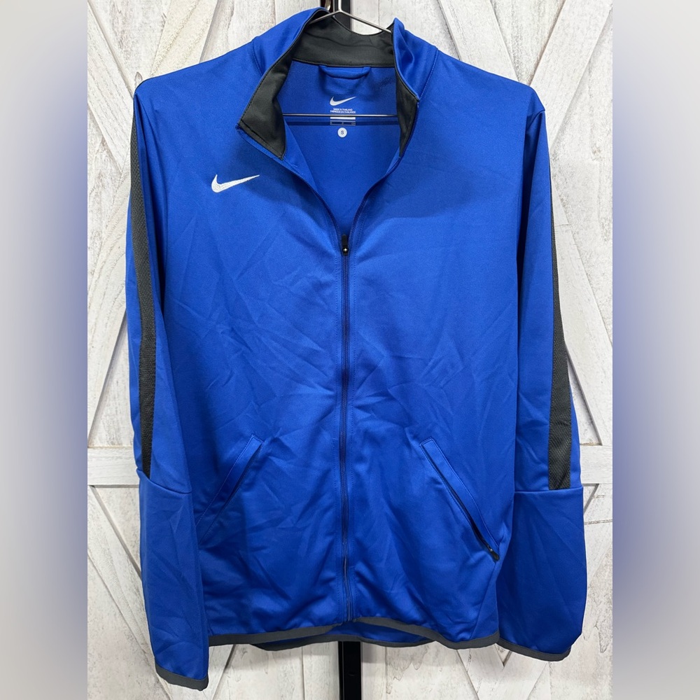 Nike Women's Blue and Black Arhletic  Jacket - Picture 2 of 6